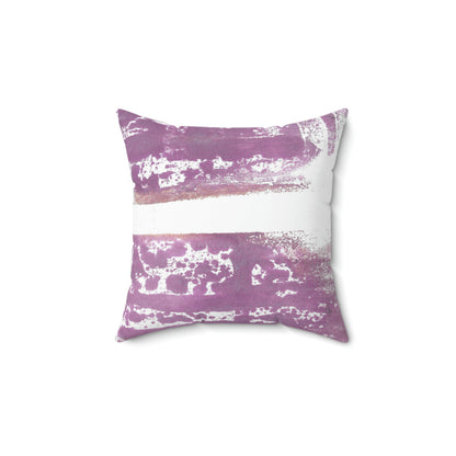 Purple Horizon Square Pillow - Alja Design