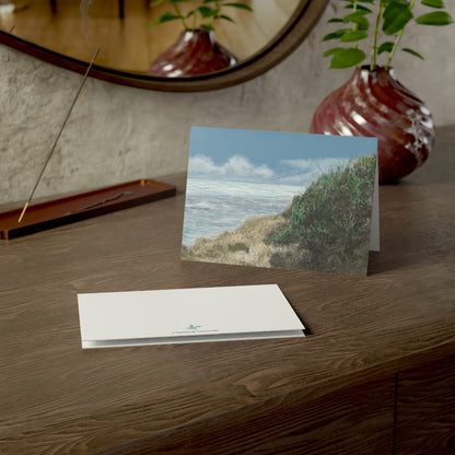 West Cliff Folded Greeting Card