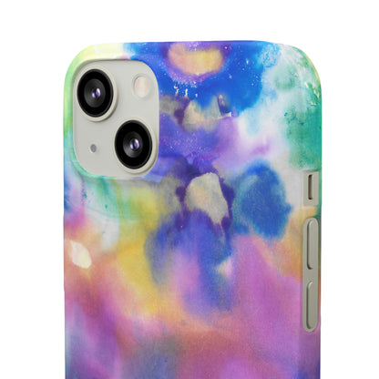 iPhone Samsung Galaxy Pixel5G Snap Case Phone Case Euphoric Colors