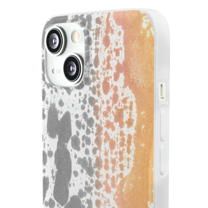 iPhone and Samsung Galaxy Flexi Phone Case Lava Waterfall - Alja Design