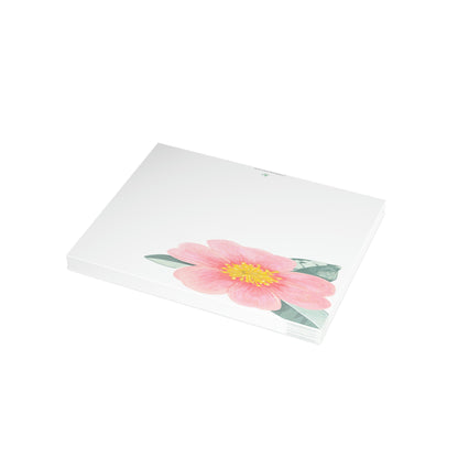 Camellia Folded Greeting Card