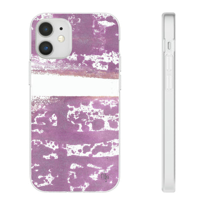 iPhone and Samsung Galaxy Flexi Phone Case Purple Horizon - Alja Design