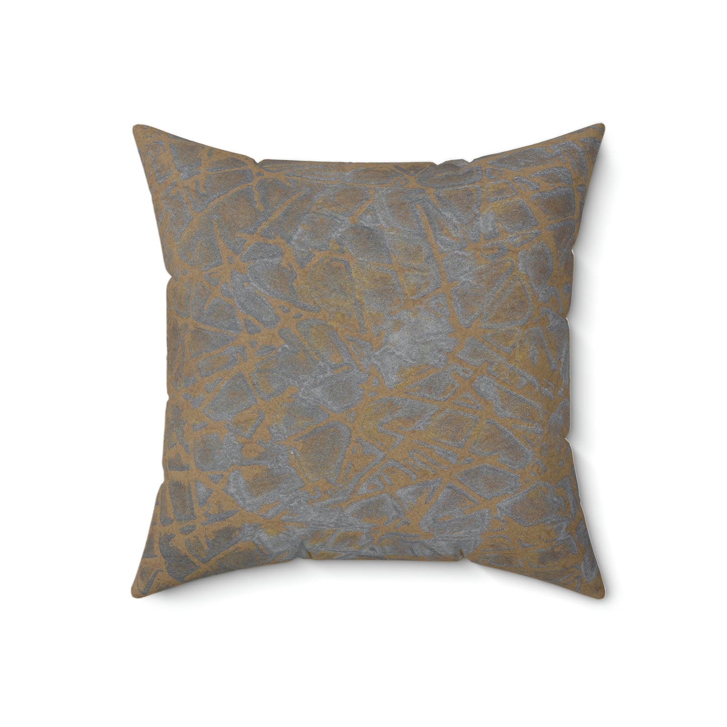 Silver Clouds Square Pillow - Alja Design