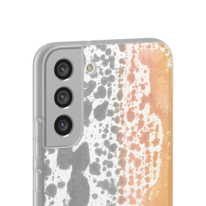 iPhone and Samsung Galaxy Flexi Phone Case Lava Waterfall - Alja Design