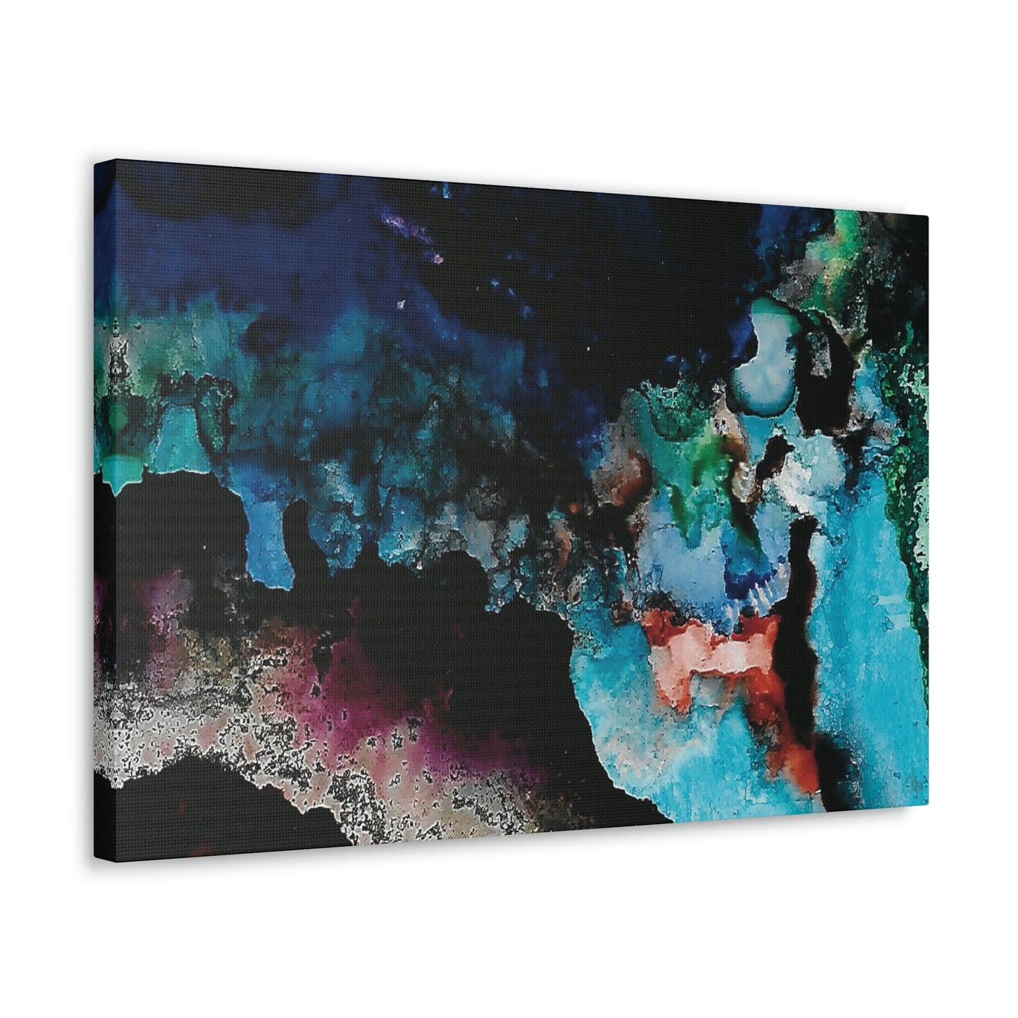 Inner Space 3 Canvas Print - Alja Design