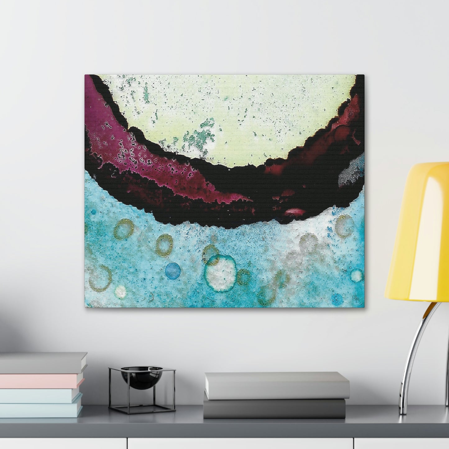 Inner Space 7 Canvas Print - Alja Design