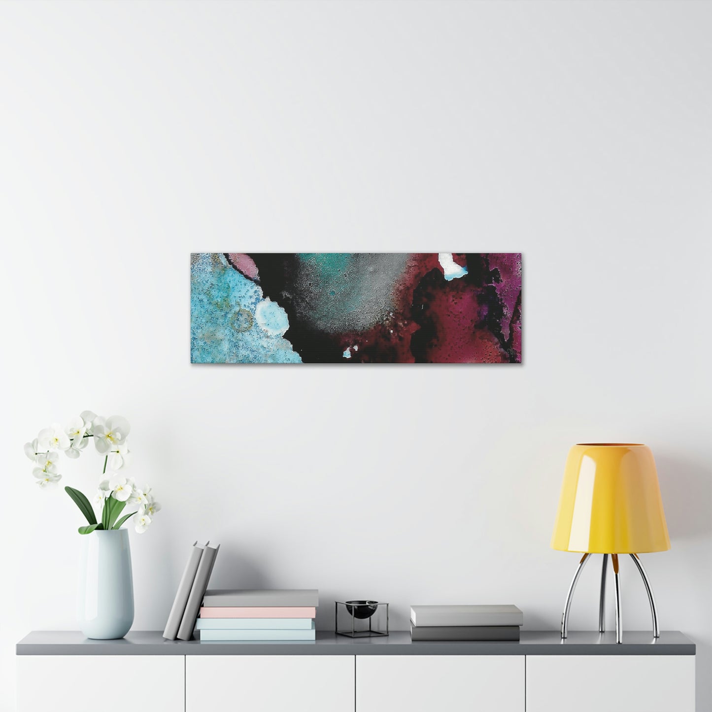 Inner Space 6 Canvas Print - Alja Design