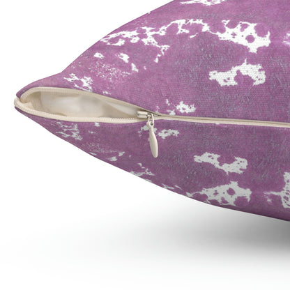 Purple Horizon Square Pillow - Alja Design