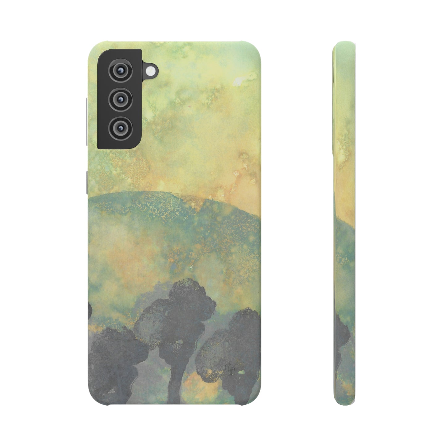 iPhone Samsung Galaxy Pixel5G Snap Case Phone Case Gentle Forest