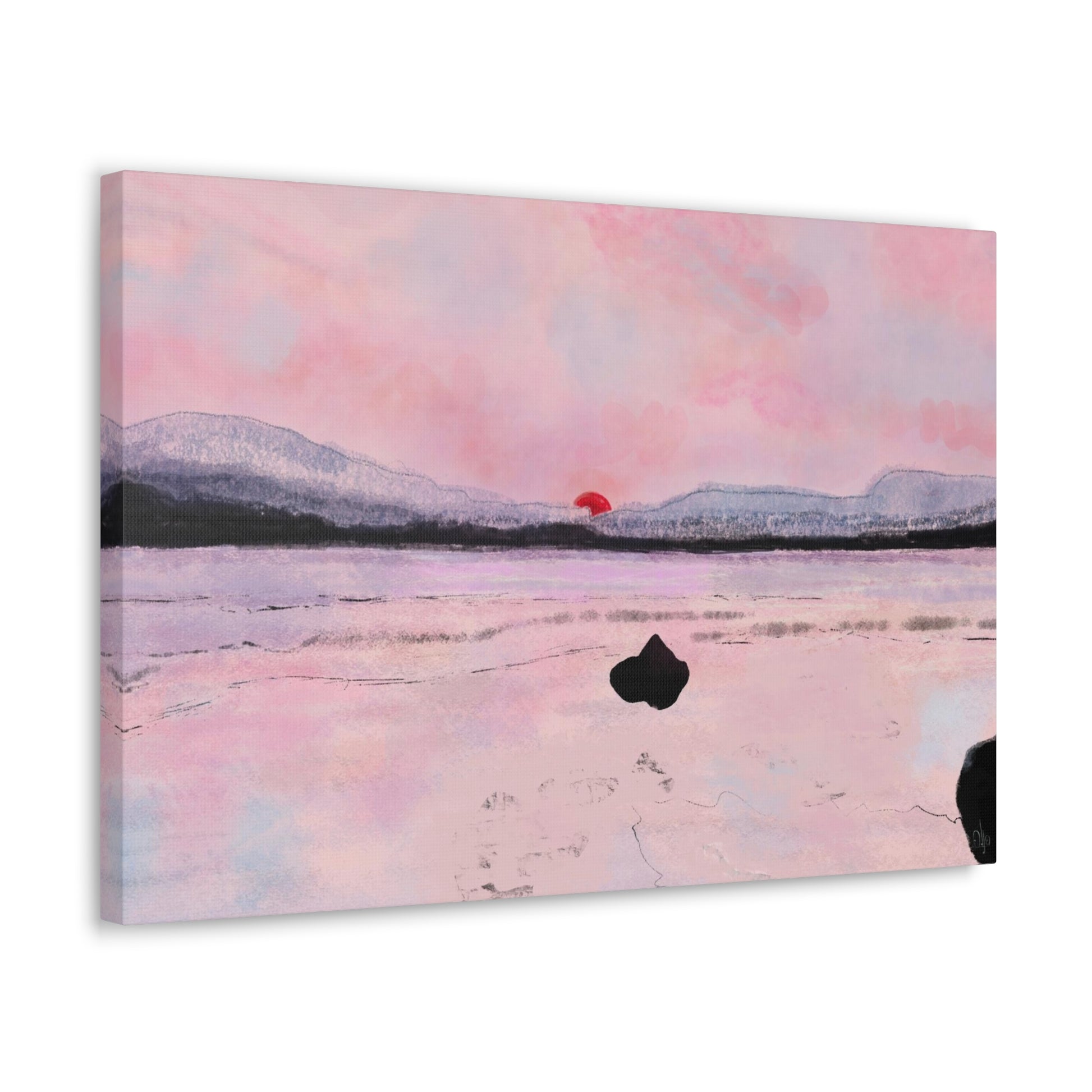 Dawn Canvas Print - Alja Design