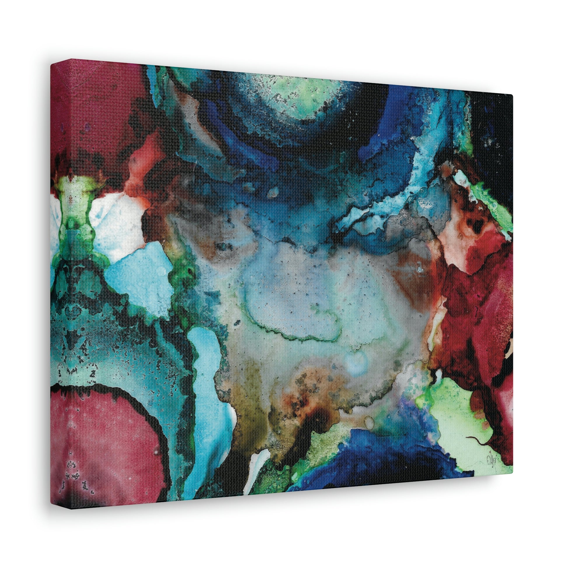 Inner Space 19 Canvas Print - Alja Design