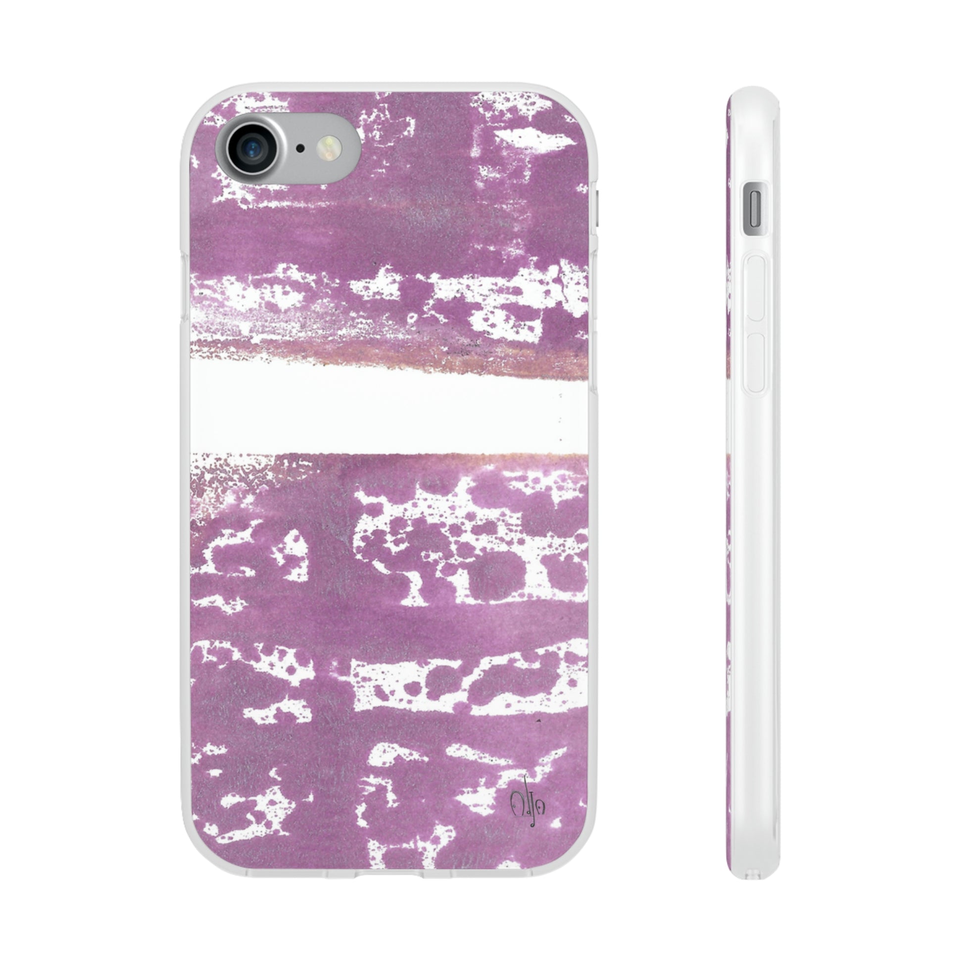iPhone and Samsung Galaxy Flexi Phone Case Purple Horizon - Alja Design