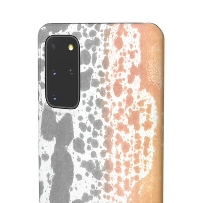 iPhone Samsung Galaxy Pixel5G Snap Case Phone Case Lava Waterfall