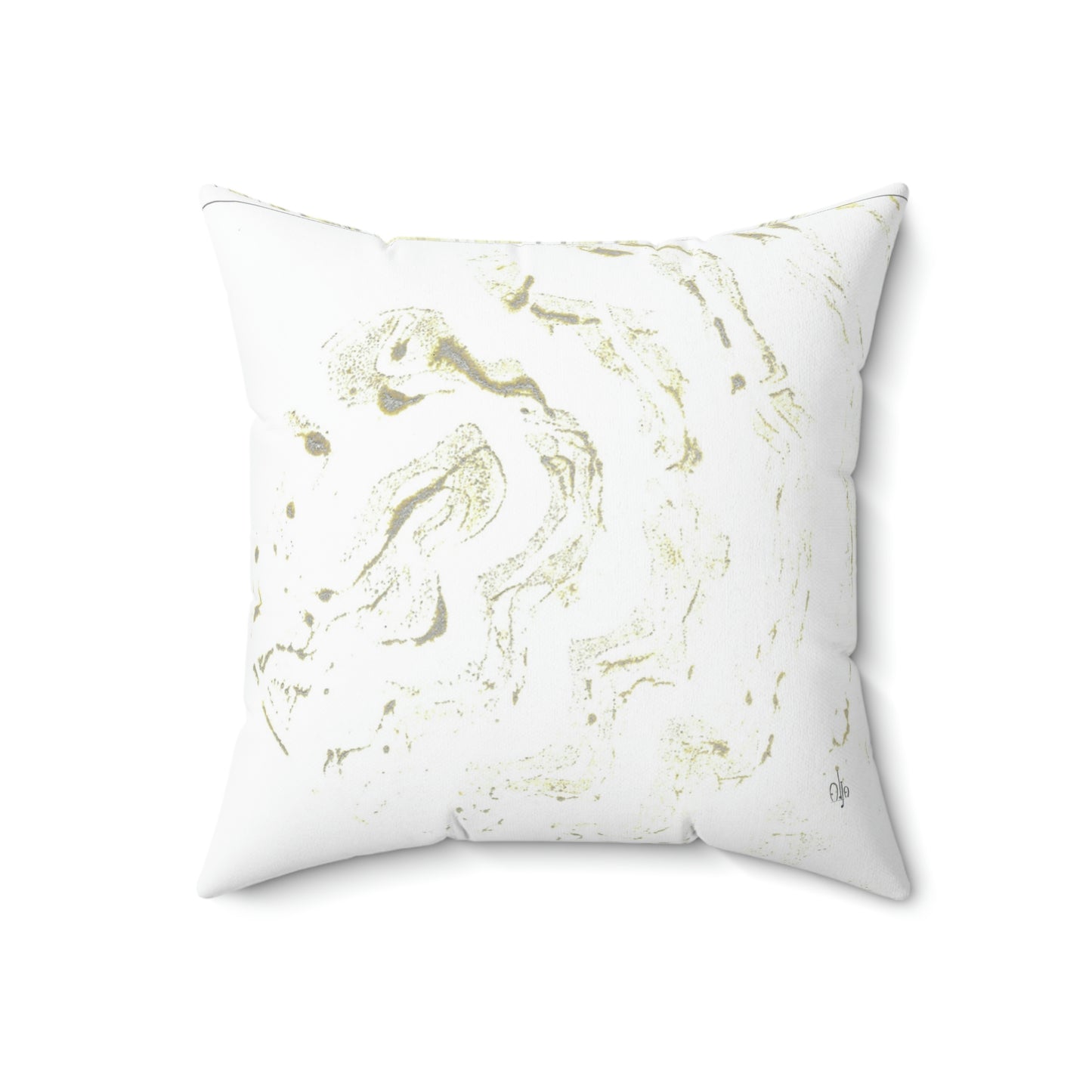 Faded Shell Square Pillow - Alja Design