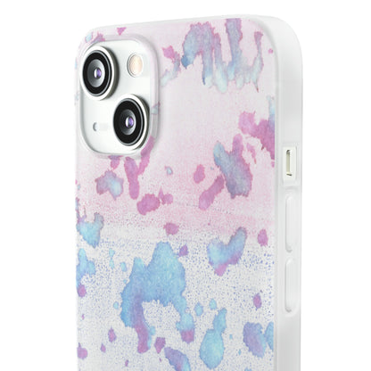 iPhone and Samsung Galaxy Flexi Phone Case Mineral Splashes - Alja Design