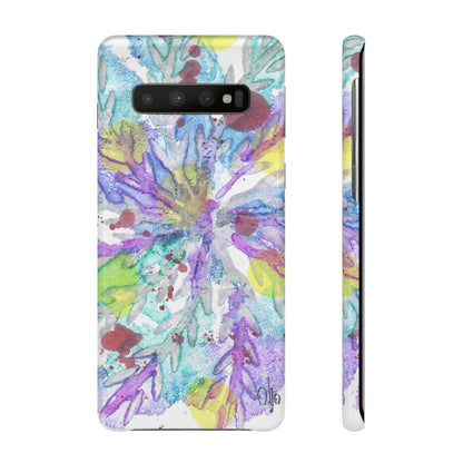 iPhone Samsung Galaxy Pixel5G Snap Case Phone Case Winter Colors