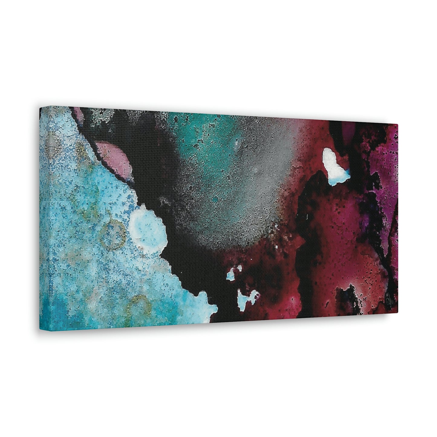 Inner Space 6 Canvas Print - Alja Design