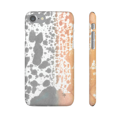 iPhone Samsung Galaxy Pixel5G Snap Case Phone Case Lava Waterfall