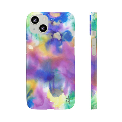 iPhone Samsung Galaxy Pixel5G Snap Case Phone Case Euphoric Colors