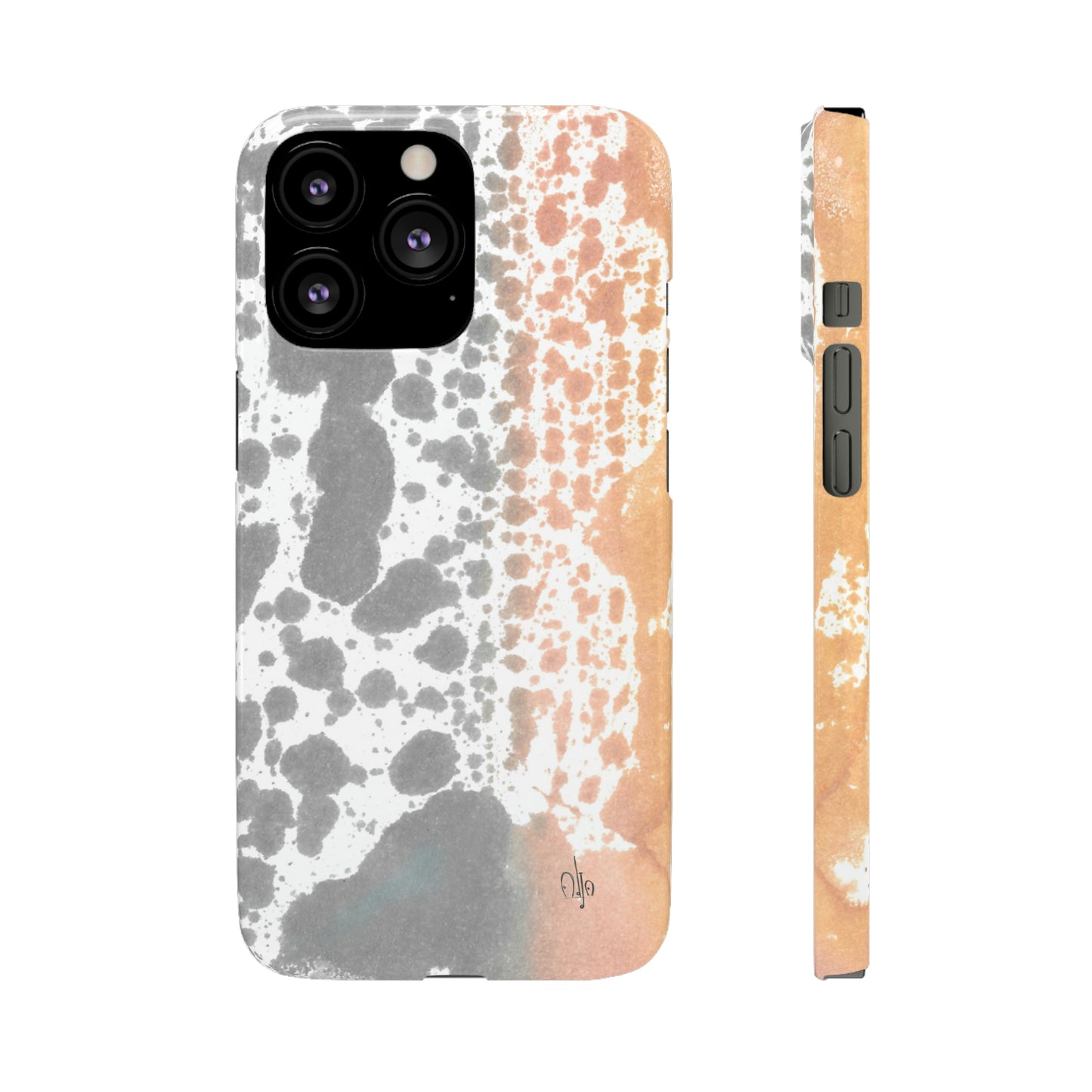 iPhone Samsung Galaxy Pixel5G Snap Case Phone Case Lava Waterfall