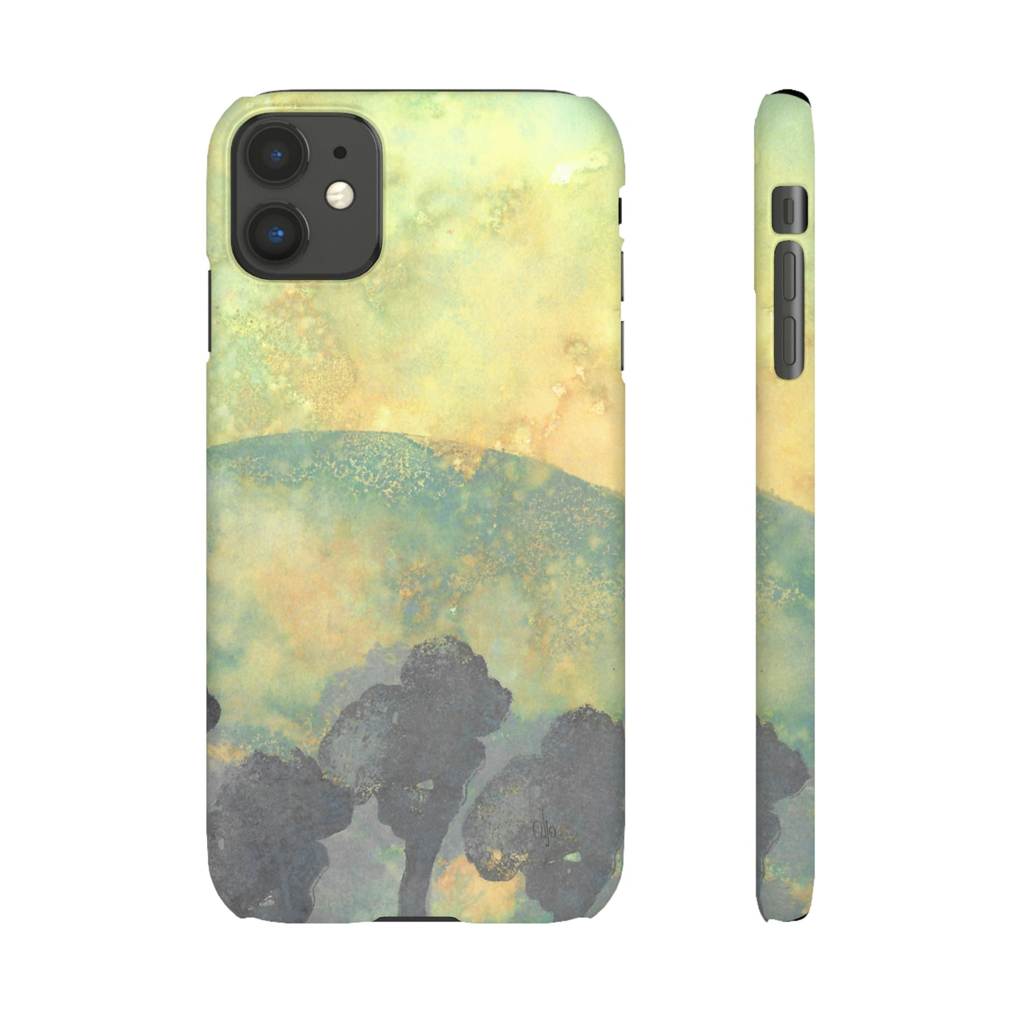 iPhone Samsung Galaxy Pixel5G Snap Case Phone Case Gentle Forest