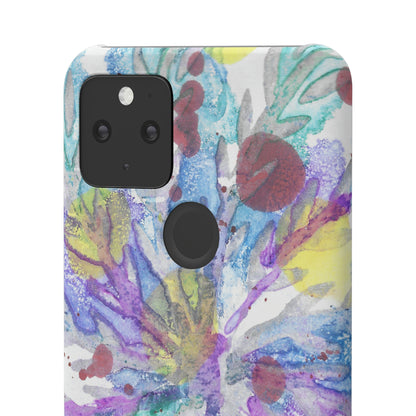 iPhone Samsung Galaxy Pixel5G Snap Case Phone Case Winter Colors