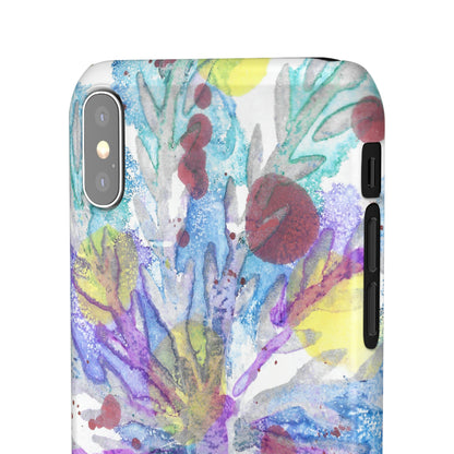 iPhone Samsung Galaxy Pixel5G Snap Case Phone Case Winter Colors