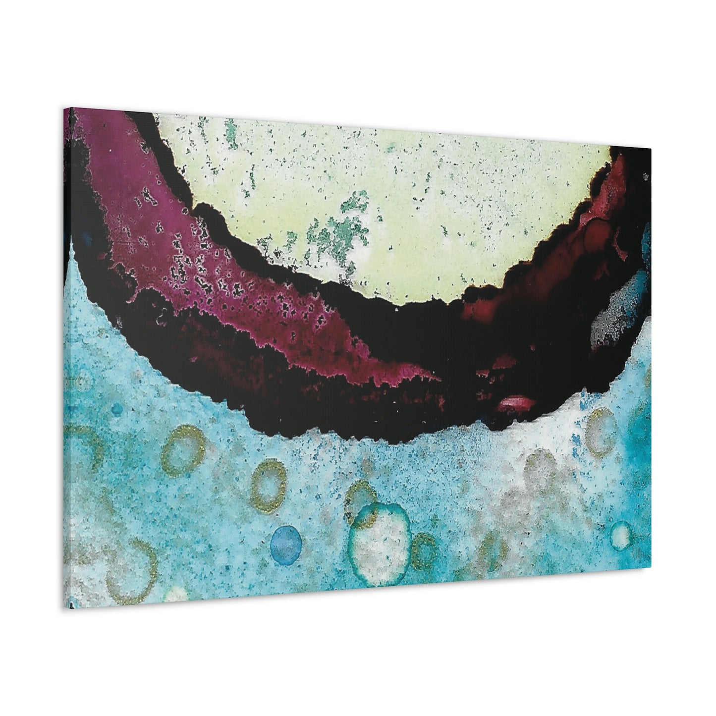 Inner Space 7 Canvas Print - Alja Design