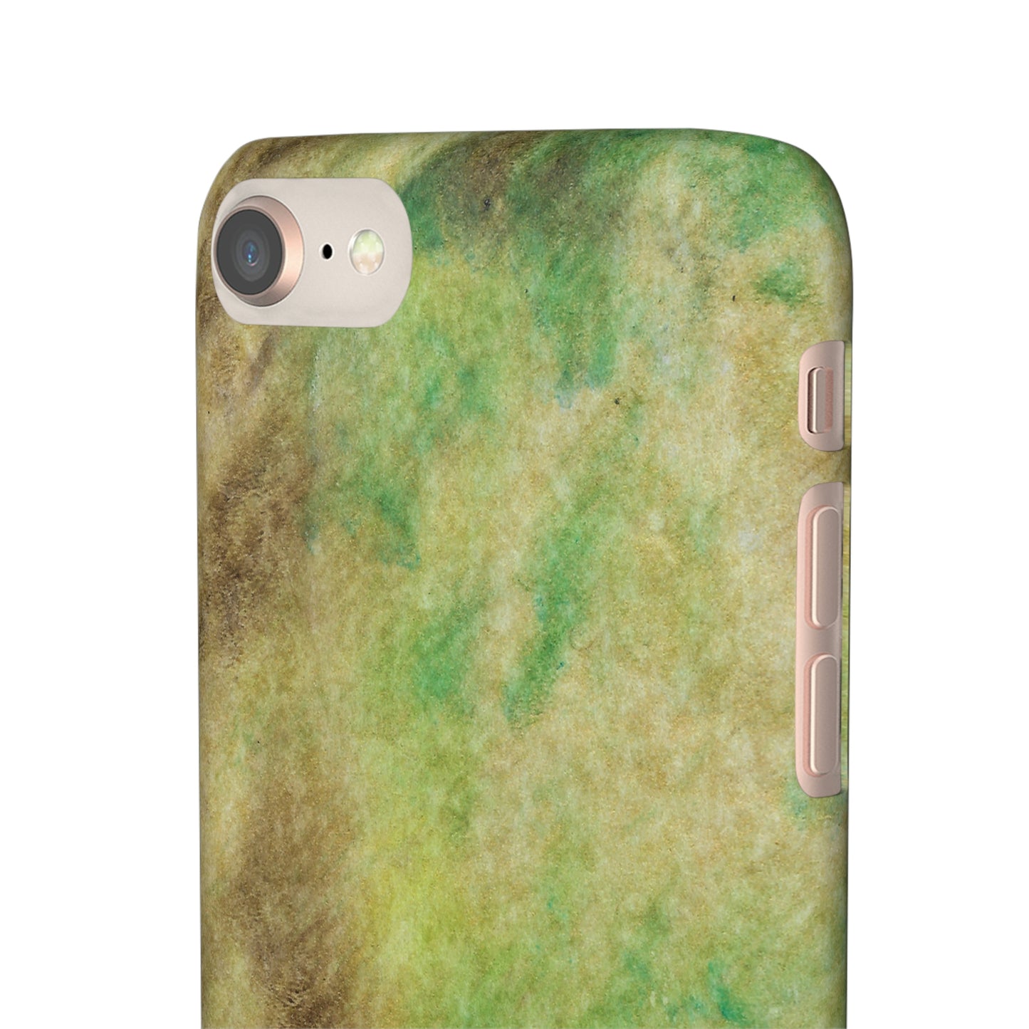 iPhone Samsung Galaxy Pixel5G Snap Case Phone Case Green Marble