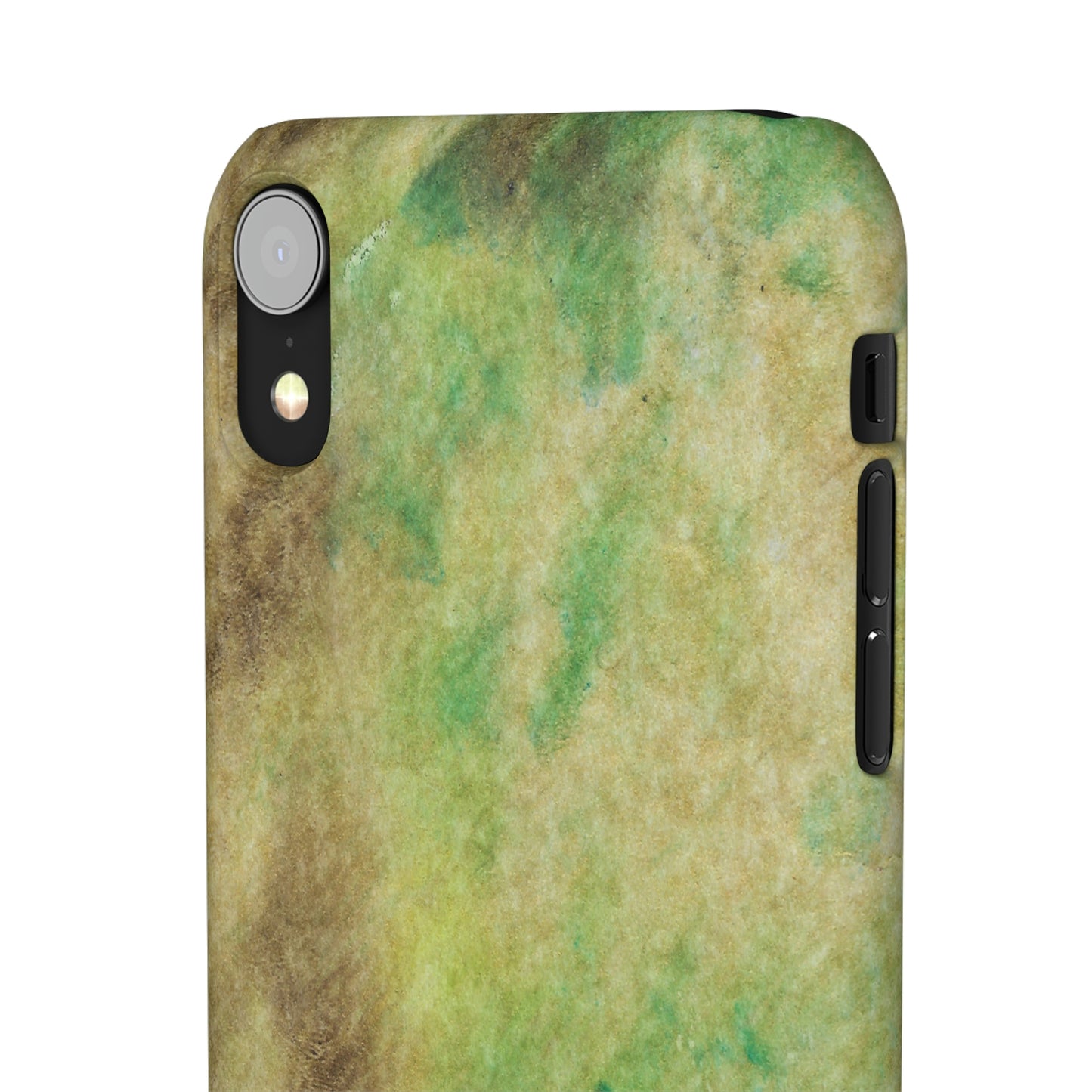 iPhone Samsung Galaxy Pixel5G Snap Case Phone Case Green Marble