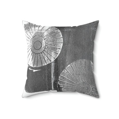 Dark Carousel Square Pillow - Alja Design