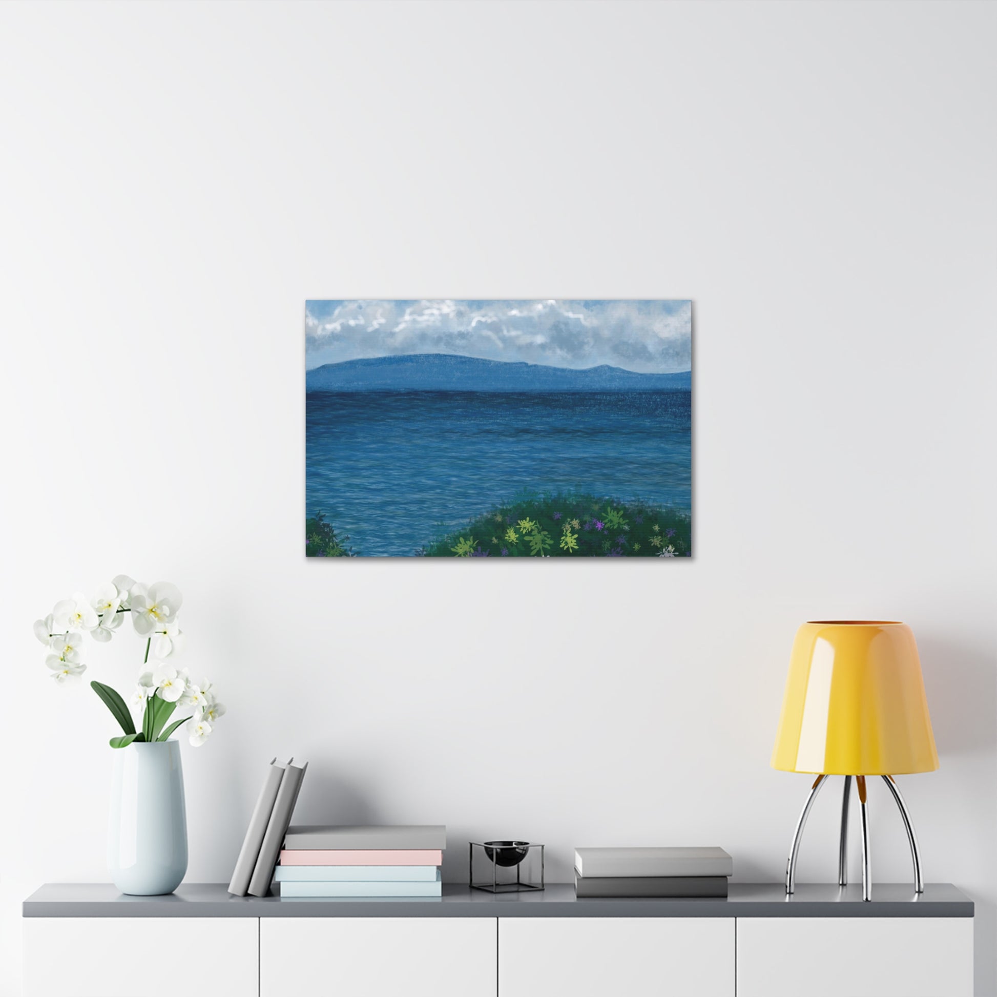 Monterey Bay Canvas Print - Alja Design