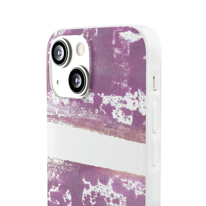 iPhone and Samsung Galaxy Flexi Phone Case Purple Horizon - Alja Design