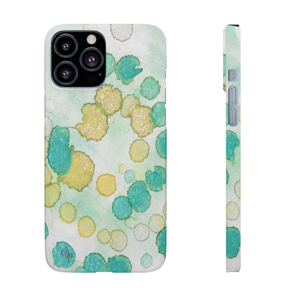 iPhone Samsung Galaxy Pixel5G Snap Case Phone Case Deep Bubbles