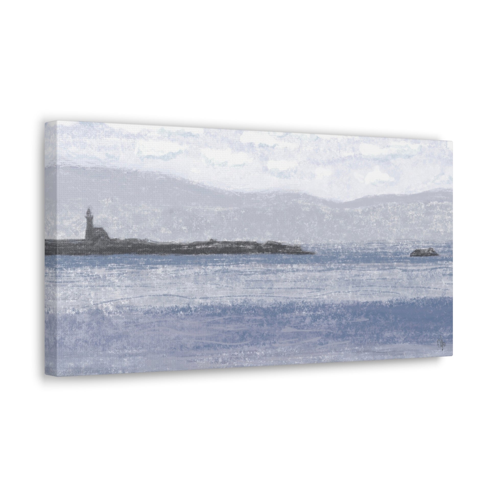 Lighthouse Point Canvas Print - Alja Design