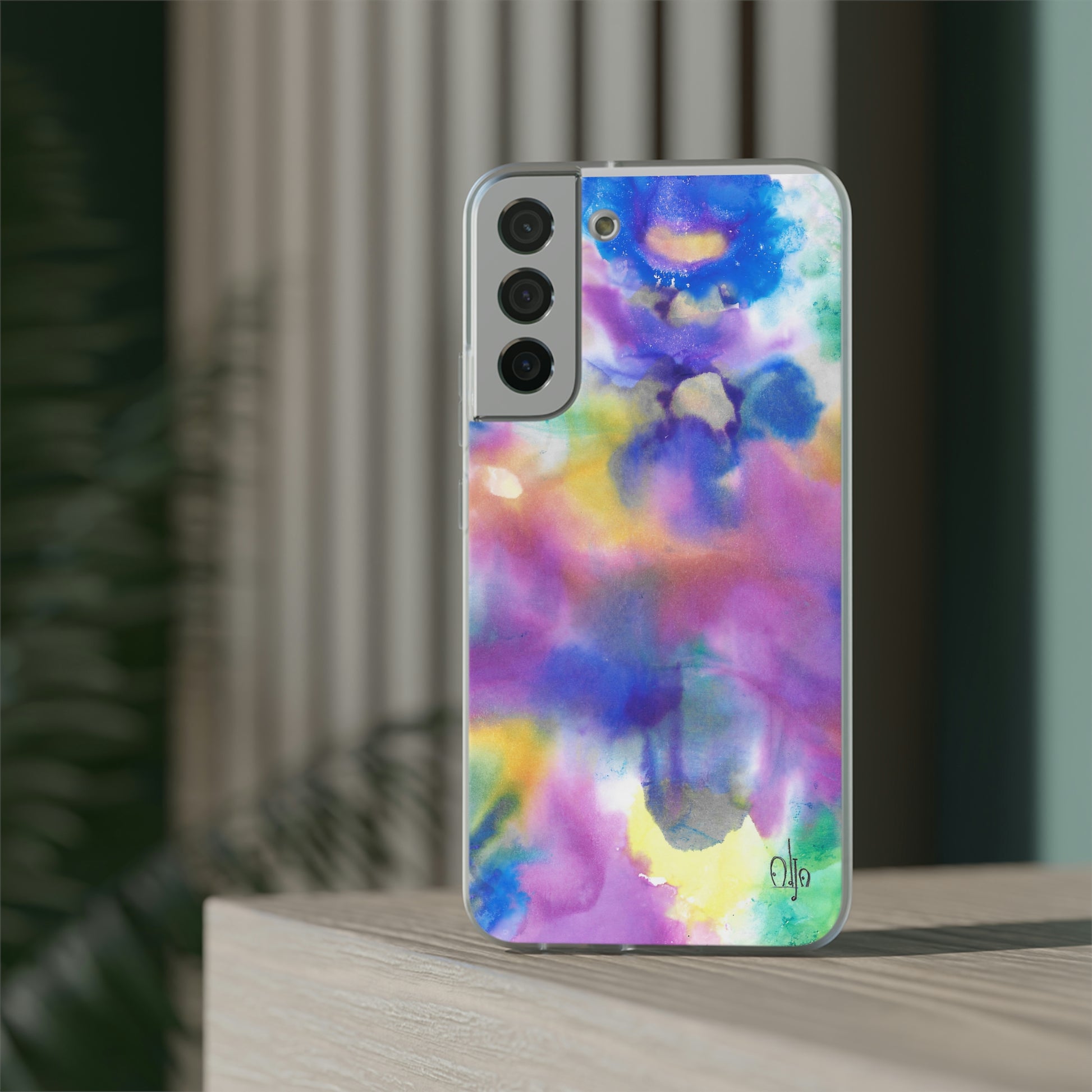 iPhone and Samsung Galaxy Flexi Phone Case Euphoric Colors - Alja Design