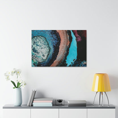 Inner Space 10 Canvas Print - Alja Design