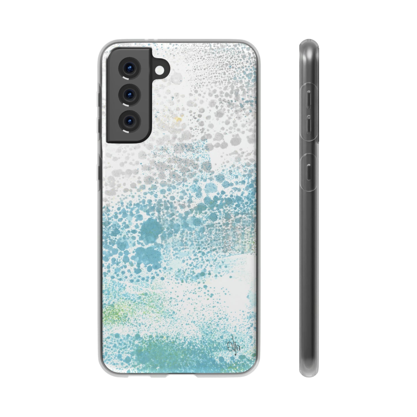 iPhone and Samsung Galaxy Flexi Phone Case Gentle Rain - Alja Design