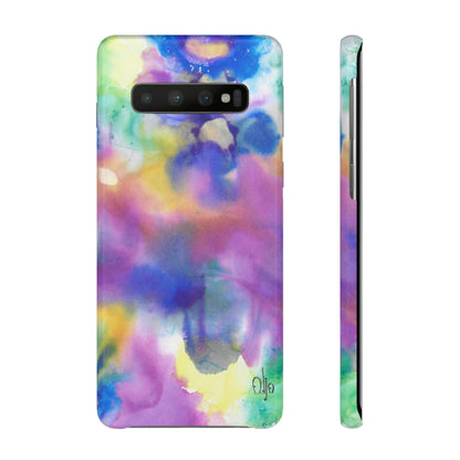 iPhone Samsung Galaxy Pixel5G Snap Case Phone Case Euphoric Colors