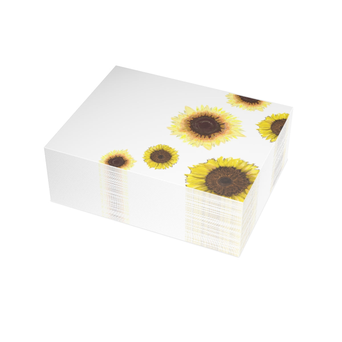 Sunflowers Folded Greeting Card